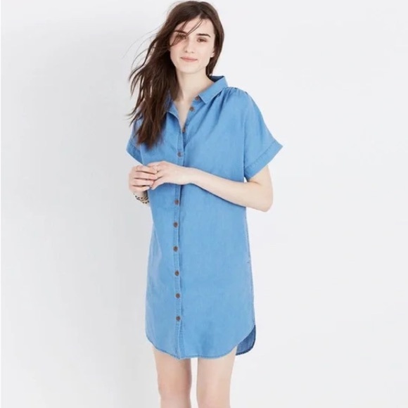 Madewell indigo central dress - Picture 5 of 6